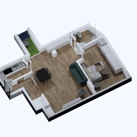 Appartamento All'Ultimo Piano Con Terrazzo-3